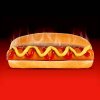 sfeer foto hotdog